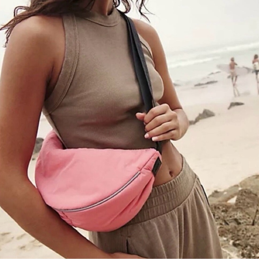 Free People Movement Bulls Eye Sling Bag Coral